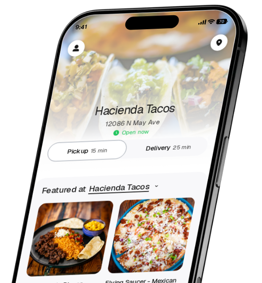 Hacienda Tacos app preview