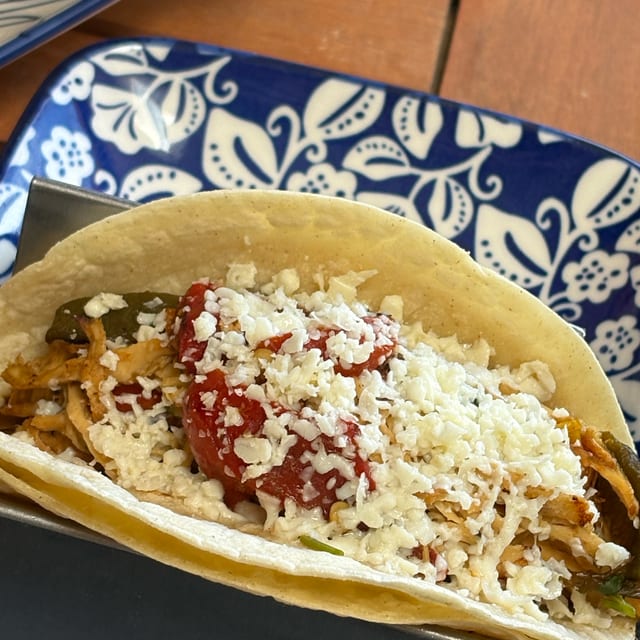 Mojo Chicken Taco.